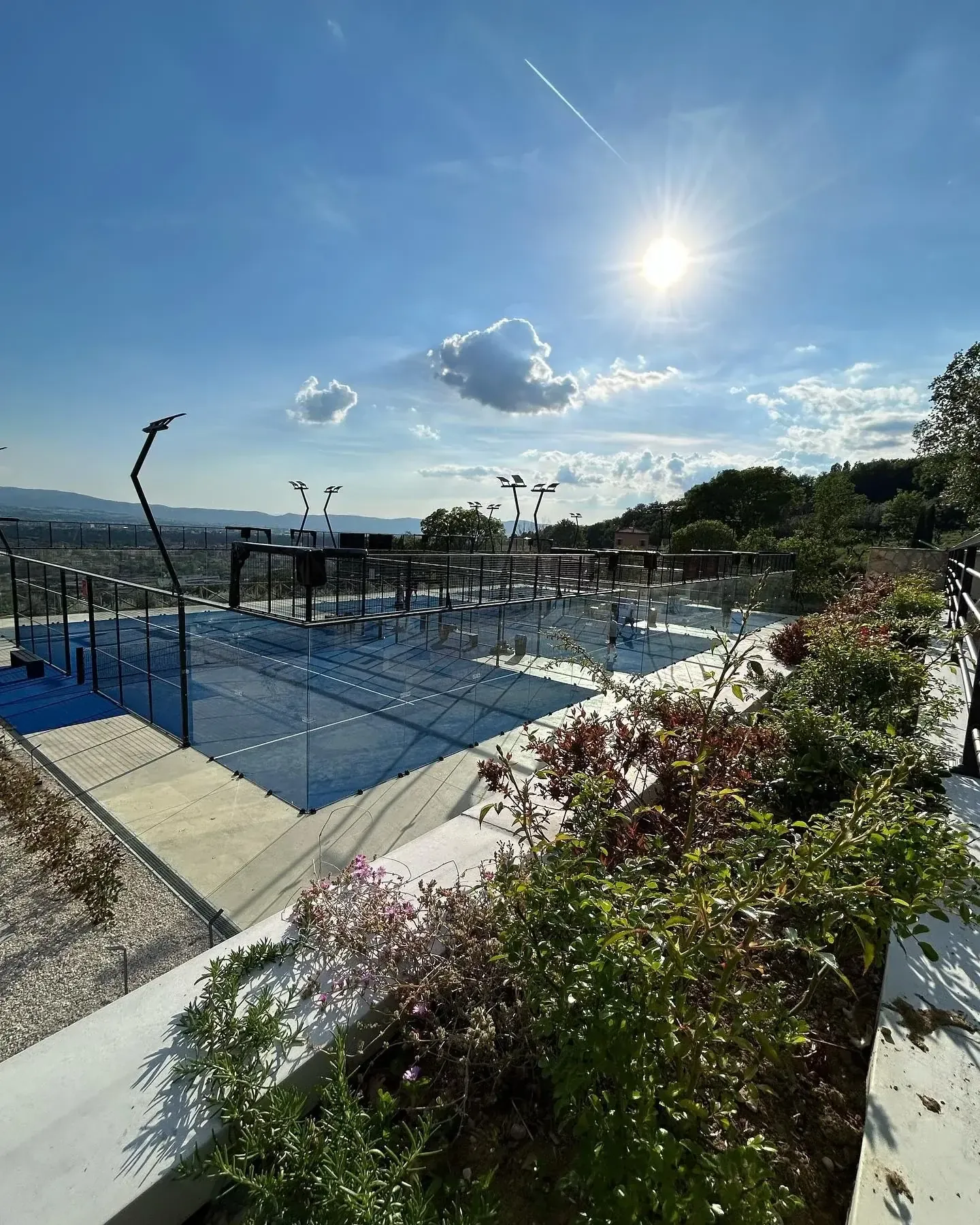 Campi da Padel Campi da padel professionali con vista panoramica
